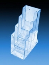 Plexi prospektustartók